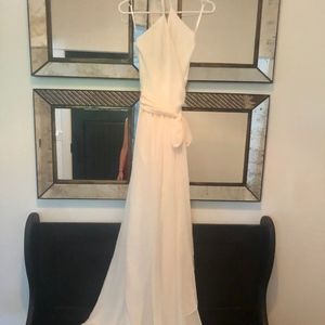 NEW/UNWORN: Ivory, Flowy Wrap Dress